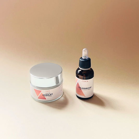 Pack efecto lifting shafa cosmetics. Colágeno y ácido hialurónico