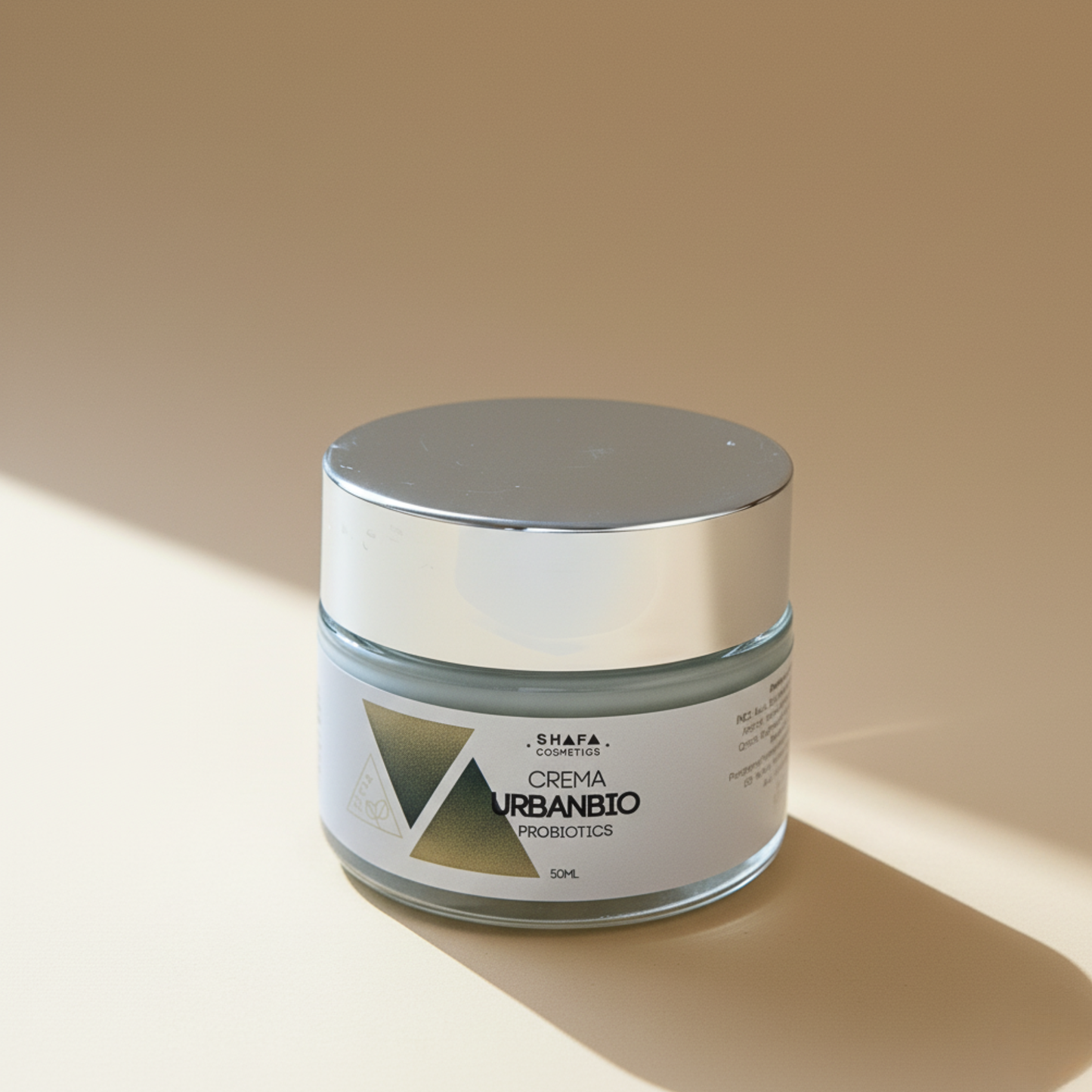 Crema urbanbio con complejo probiótico y ácido láctico. Refuerza la barrera cutánea y mejora la apariencia de acné